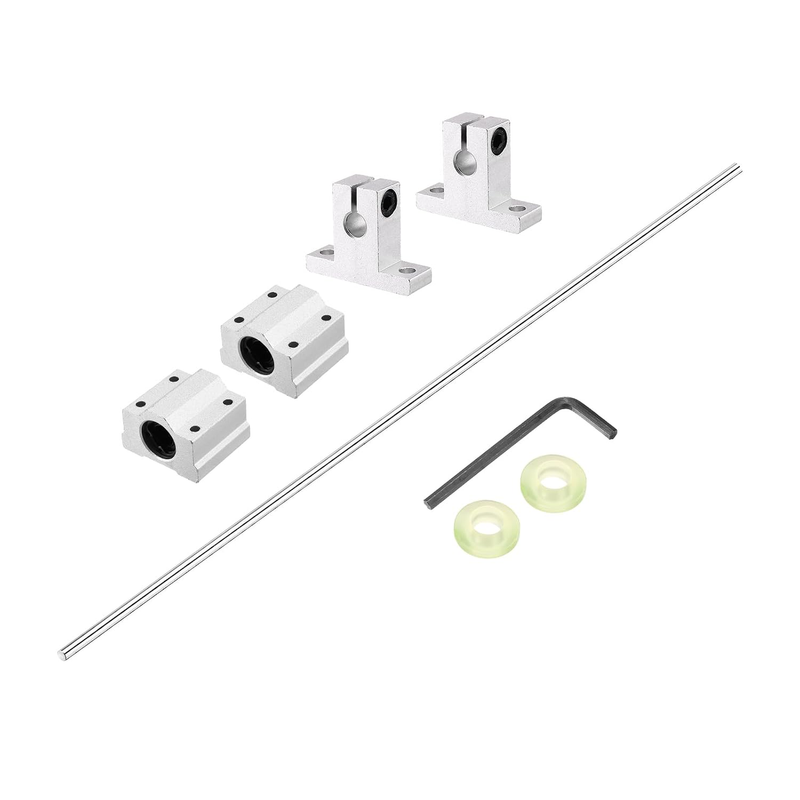 Linear Motion Shaft 8Mm X 700Mm Guide Rail Dawalight CNC 3D Printer Bearing Kit