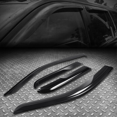 [На липкой ленте] Для 19-24 Ram 1500 Четырехместных оконных козырьков кабины, солнцезащитных козырьков от дождя.