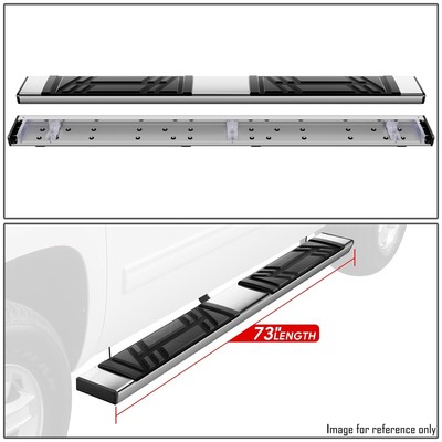 For 1999-2014 Silverado Sierra Extended Cab 6.5" Side Step Bar Running Boards