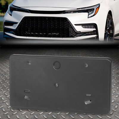 Для 23-24 Toyota Corolla LE Седан Черный кронштейн крепления переднего номерного знака