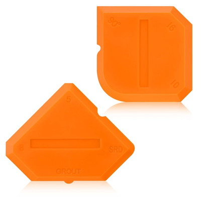 2 Pieces Caulking Tool Set Silicone Sealant Grout Finishing Tool for Kitchen Bat