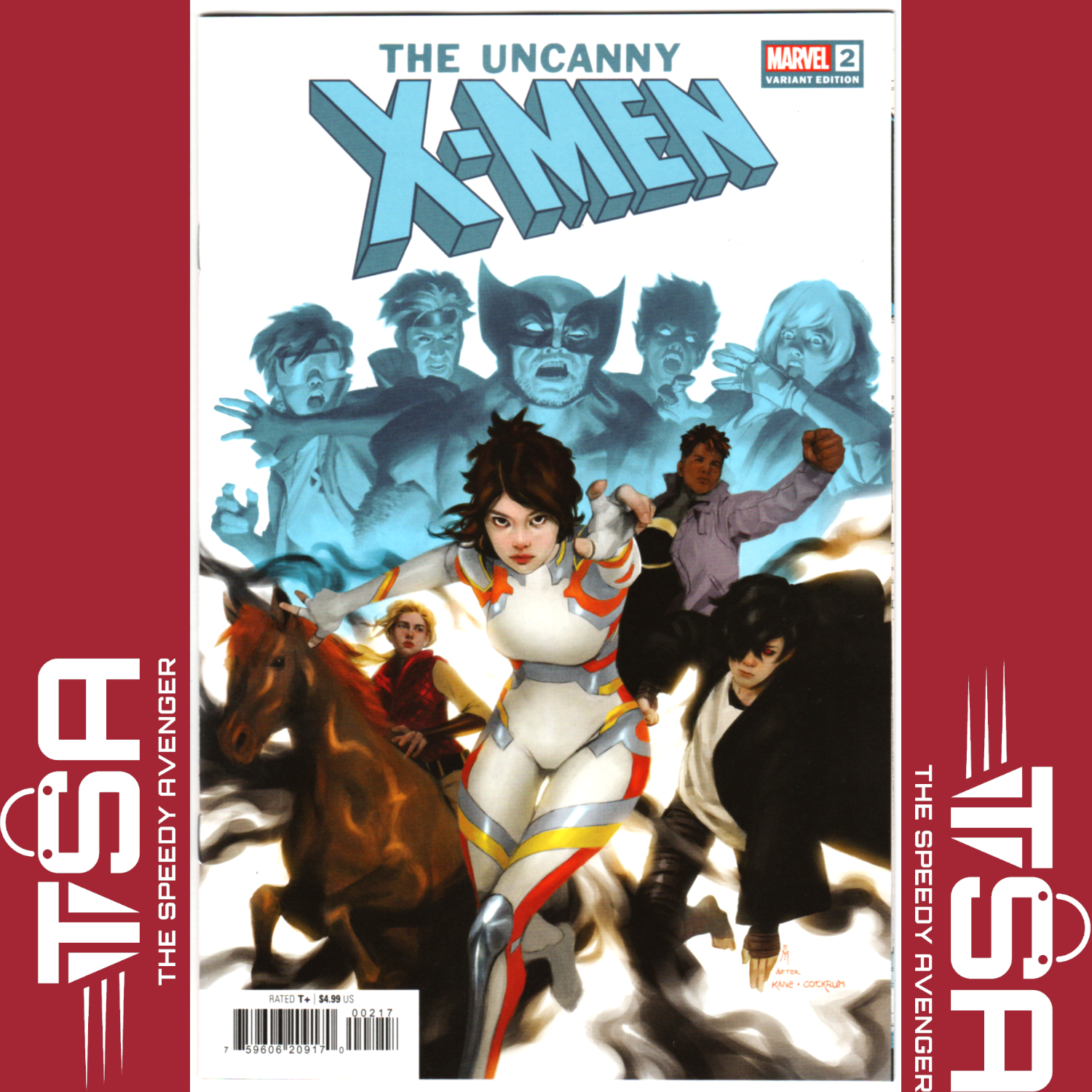 UNCANNY X-MEN #2 (Vol 6) Miguel Mercado 1:25 Incentive Ratio Variant 2024 Marvel