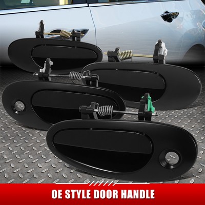 [4ШТ] ДЛЯ 00-06 NEON CIRRUS SEBRING ПЕРЕДНИЕ ЗАДНИЕ ЛЕВЫЕ И ПРАВЫЕ ДВЕРНЫЕ РУЧКИ