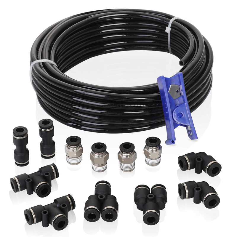 Pipe System Line Hose Polyurethane Tubing 1/4