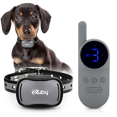 eXuby - Tiny Shock Collar for 5-15lb Small Dogs  - Smallest Collar on the Market