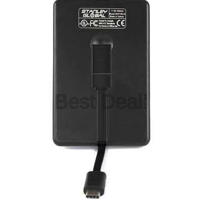Stanley Global USB-C SGT118X-6c CAC Reader With Integral Badge/ID Holder (FIP...