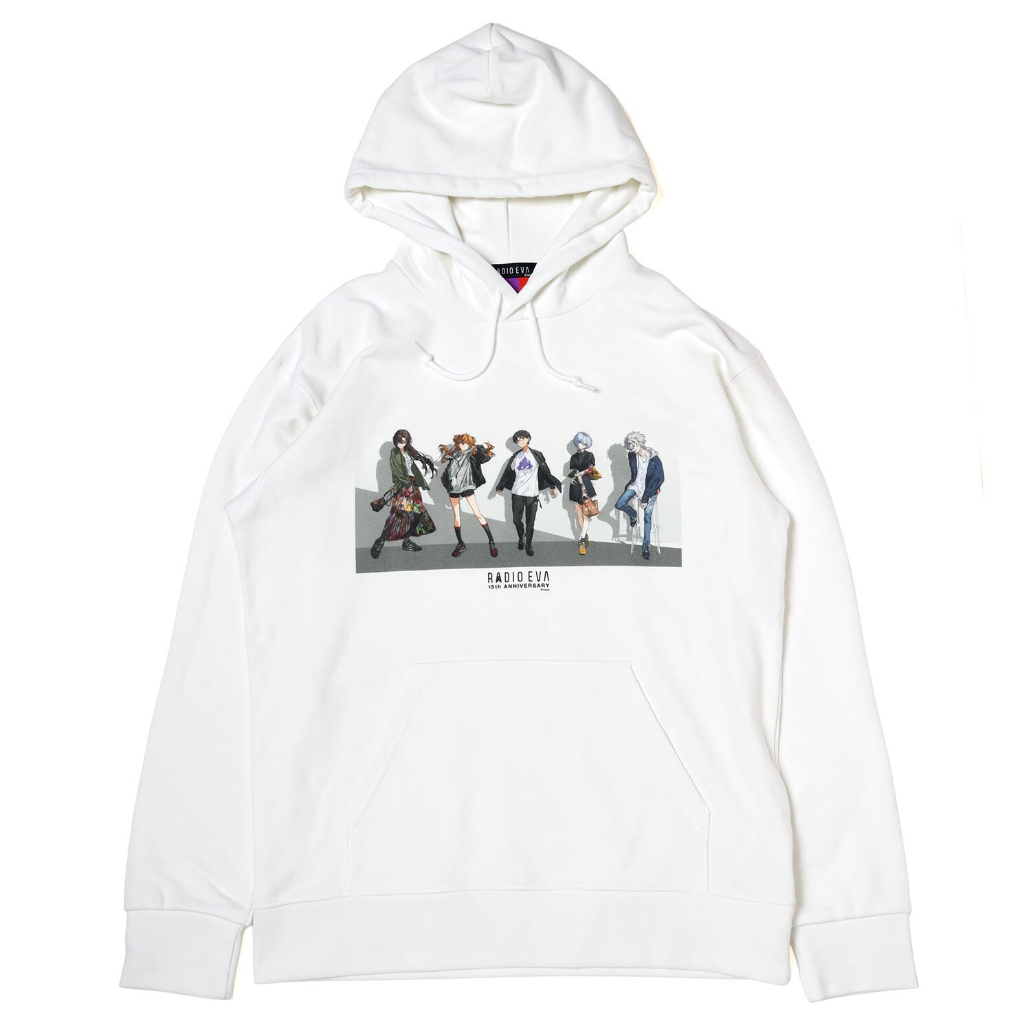 RADIO EVA Illustration Parka ホワイト evangelion] RADIO EVA Illustration Parka δ /WHITE(COLOR) New