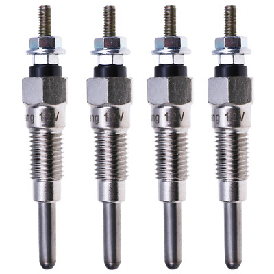 4X Glow Plugs for PICK-UP Urvan Cedric F22 CIVILIAN SD20 SD23 SD25 E20 E23 E24