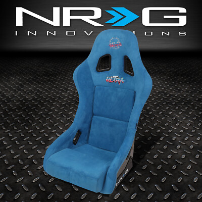 NRG INNOVATIONS FRP-303BL-УЛЬТРАСРЕДНЕРАЗМЕРНОЕ ГОНОЧНОЕ СИДЕНЬЕ PRISMA ULTRA BUCKET RACING СИНЕГО ЦВЕТА