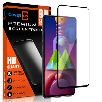 Tempered Glass Screen Protector [1-3pcs] for Samsung Galaxy M51 Full Coverage