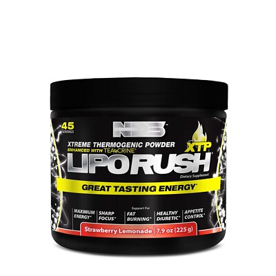 NDS Nutrition - LipoRUSH  XTP - Strawberry Lemonade - EXP: 08/2025