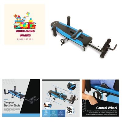 Alternative Inversion Traction Table - Back Stretcher for Lower Back Pain Rel...
