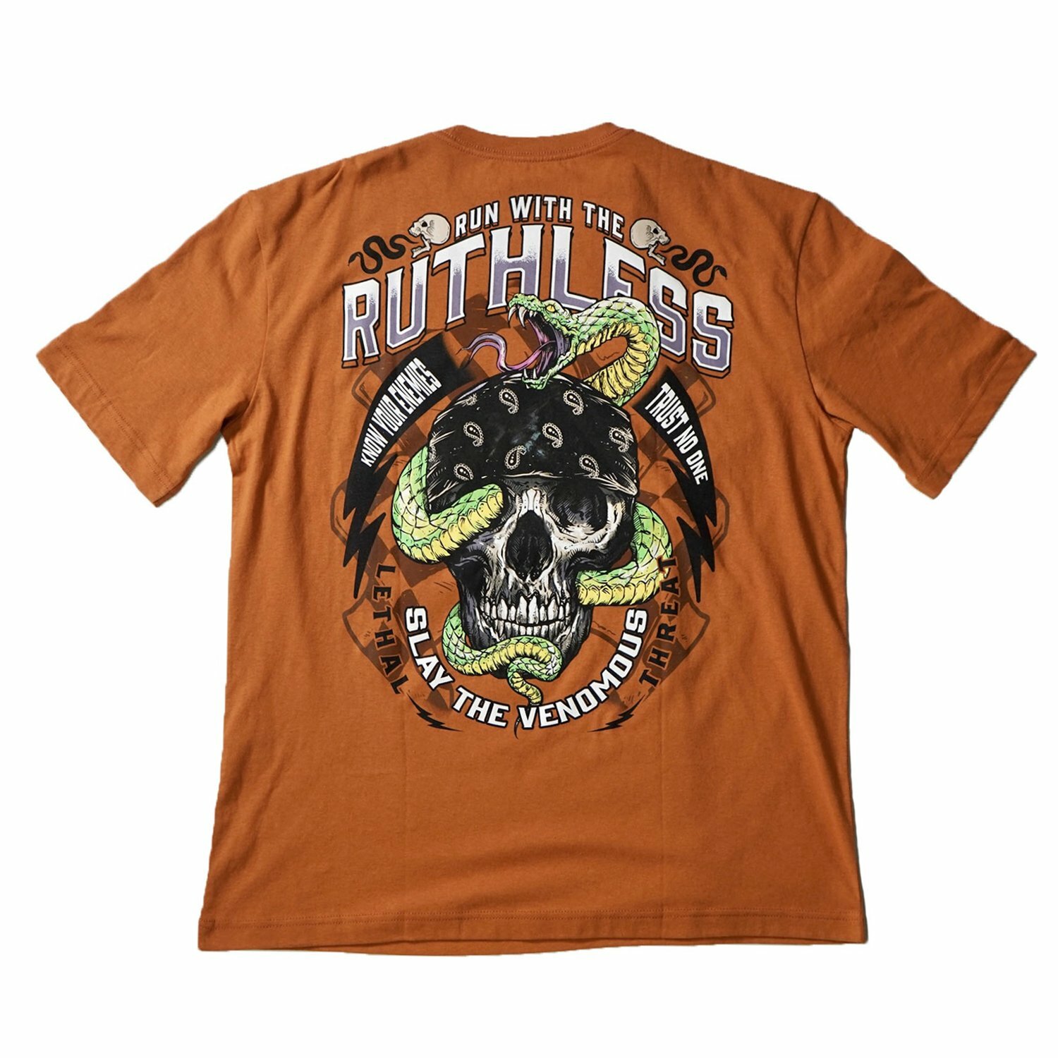 DIESEL◆Cl-T-Uncle-Snake ライクラTシャツ Women's Lycra T-shirt with all-over snake print | Multicolor