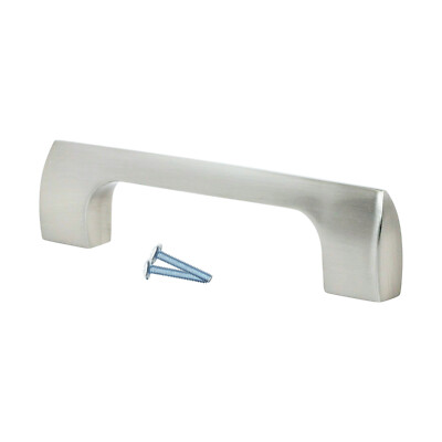 5 Pack Modern Point 3-3/4'' Brushed Nickel Kitchen Cabinet Pull Handle P41896BN