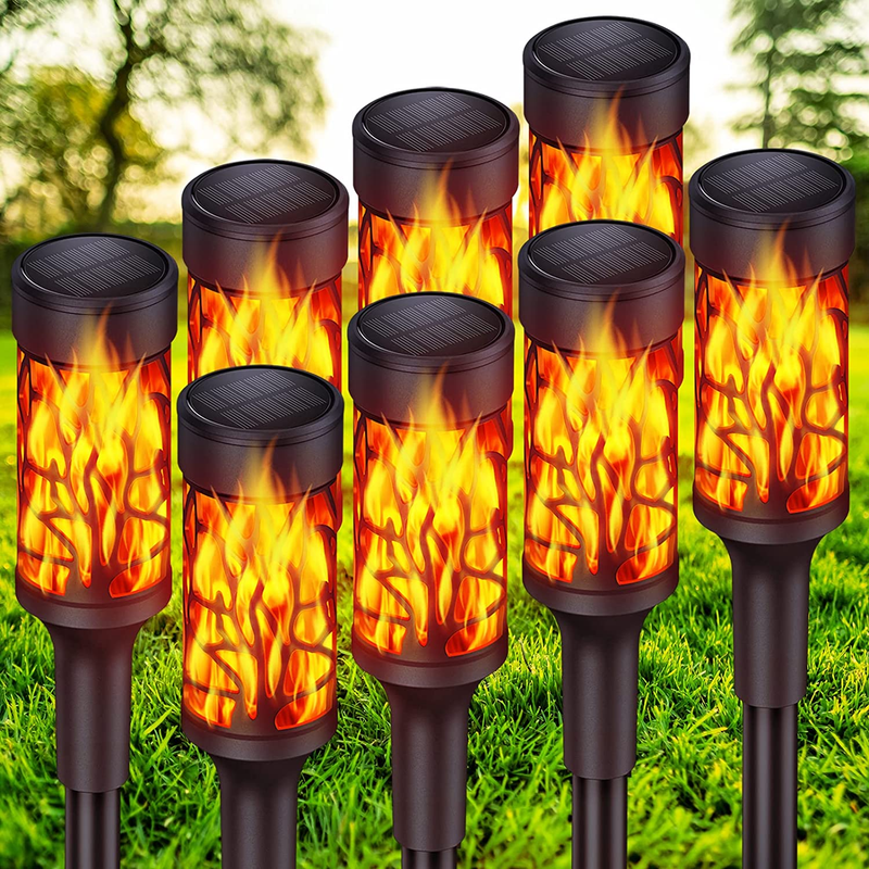 , Extra-bright Solar Torch Lights With Dancing Flicke