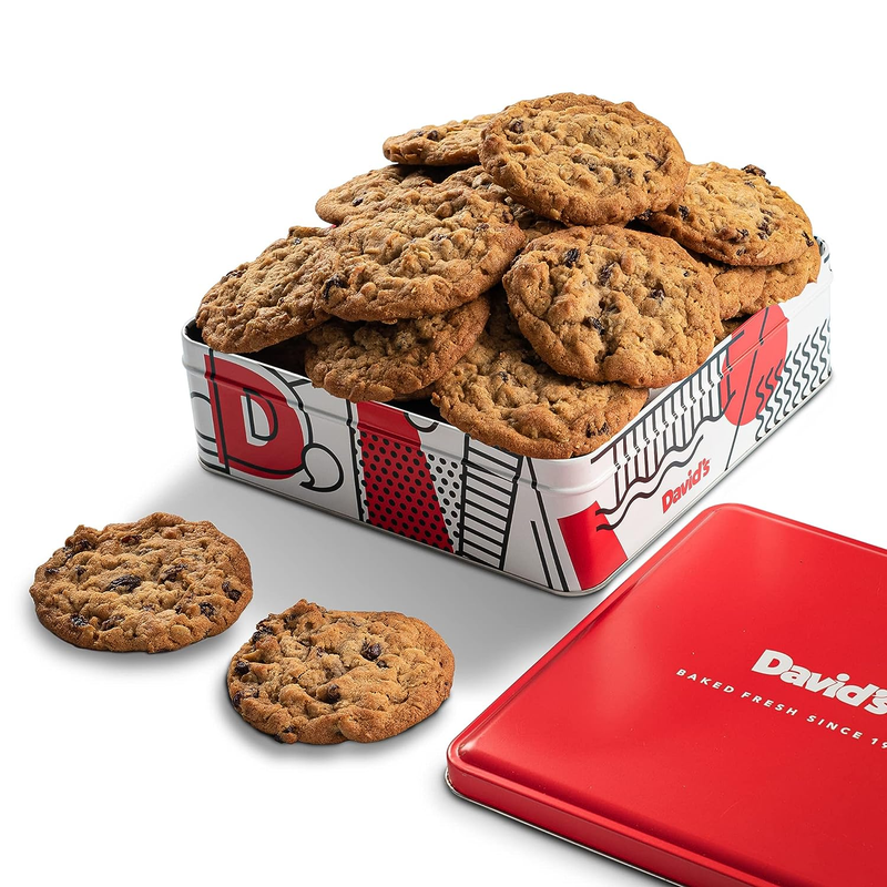 David'S Cookies 1Lb Oatmeal - Raisin Fresh Baked Cookies - Handmade and Gourmet