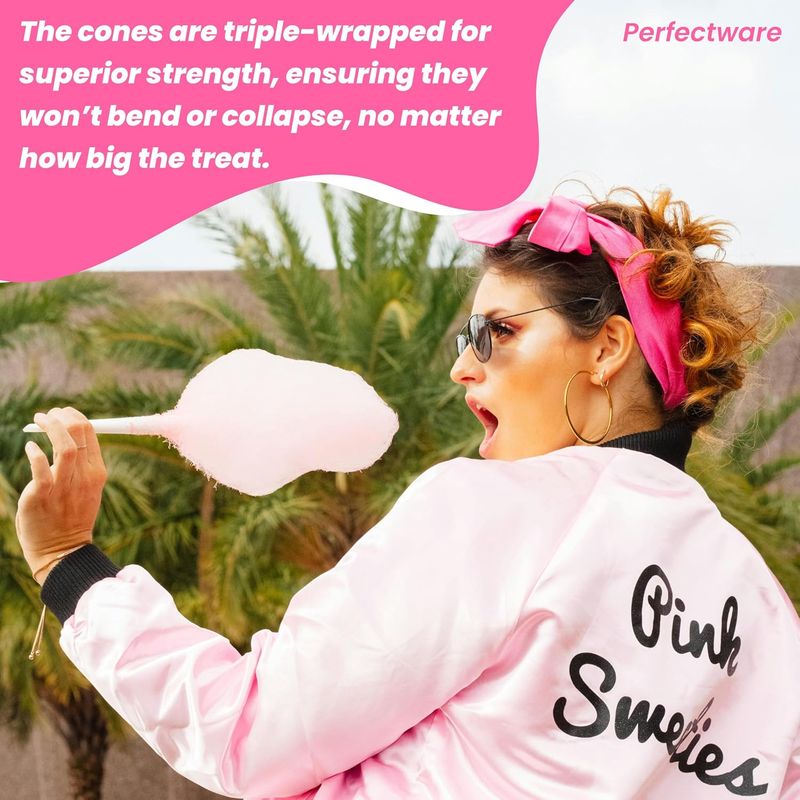 Cotton Candy Cones 105ct