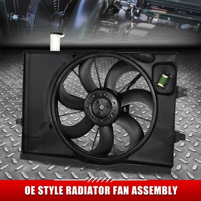 Для 21-23 Elantra корейской сборки с двигателем 2.0 в стиле OE Вентилятор охлаждения радиатора в сборе