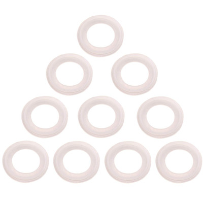 DERNORD Silicone Gasket Tri-Clover (Tri-Clamp) O-Ring - 2 Inch (Pack of 10)