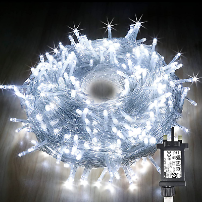 Outdoor fairy lights mains powered outlet