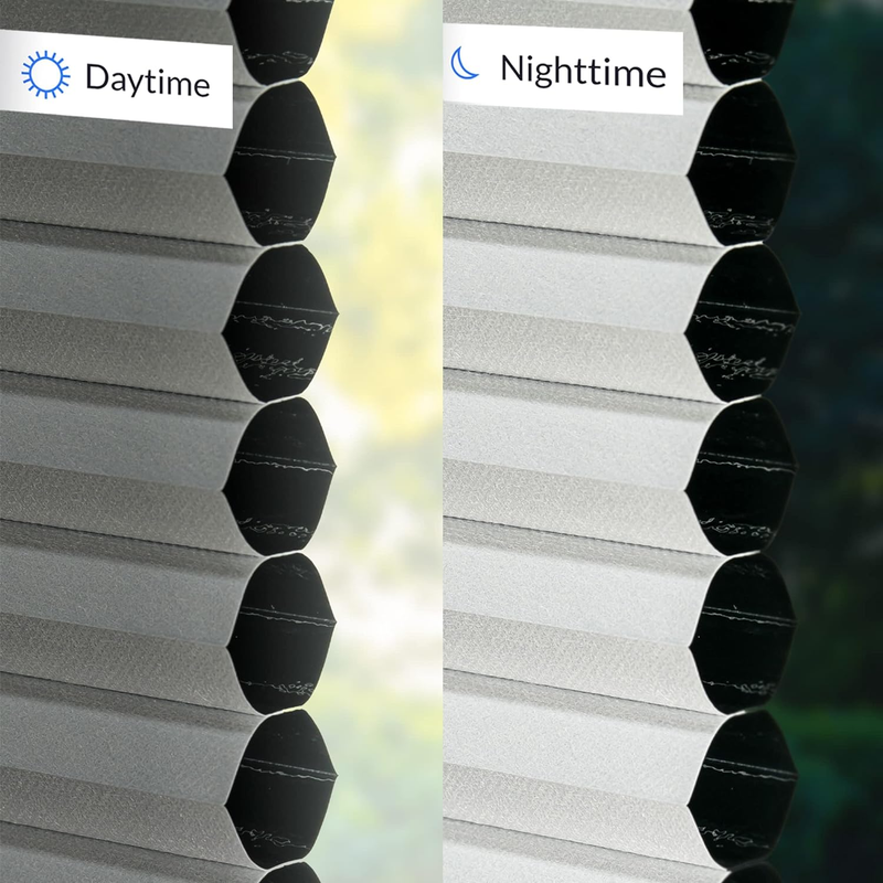 Cordless Cellular Shades, Blackout Window Blind, Evening Mist (Blackout) - 30"W