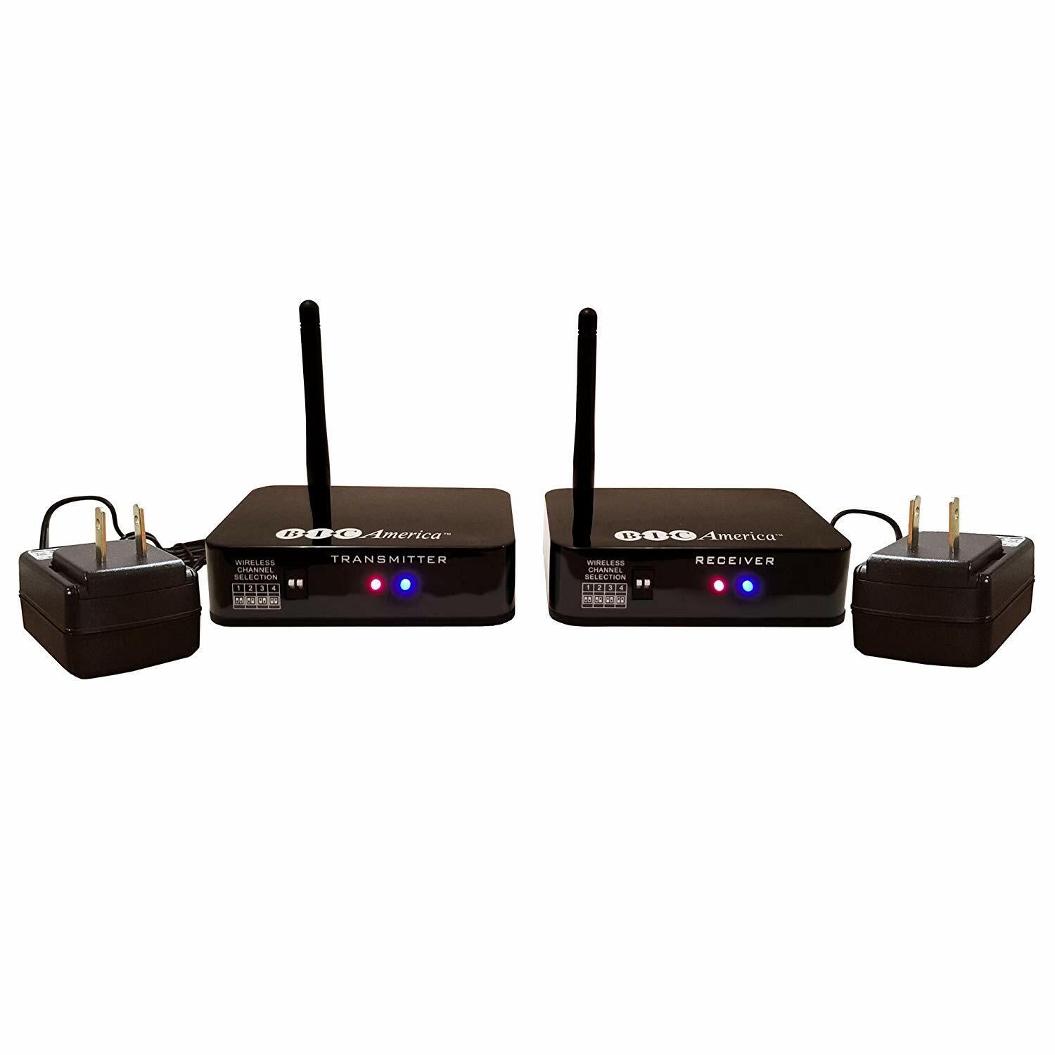 BIC America WTR-SYS Wireless Transmitter/Receiver Kit