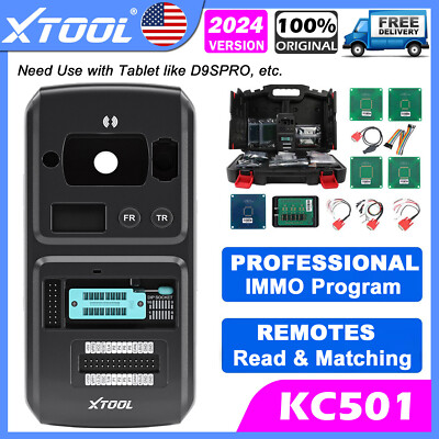 XTOOL KC501 Auto Coding Program Tool Use W/ X100PAD3 IK618 Bidirectional Scanner