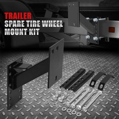 Сверхпрочный фиксатор для крепления запасного колеса прицепа к колесам с 4-6 выступами