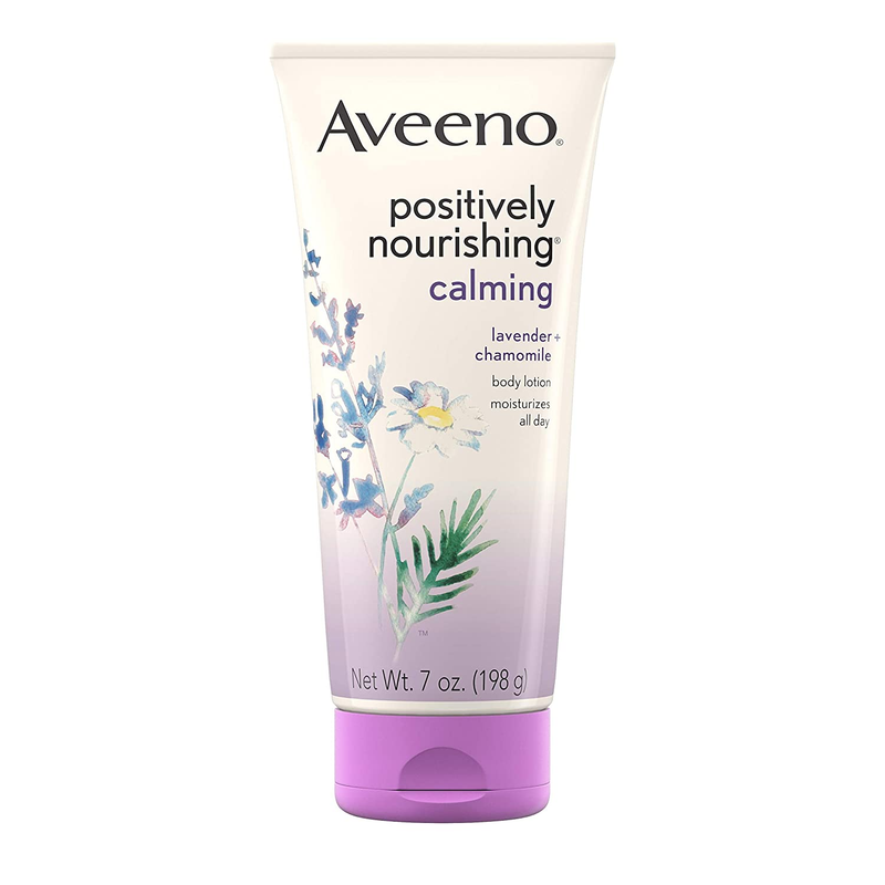 Aveeno Positively Nourishing Calming Body Lotion, Dry Skin Relief, 7 Oz