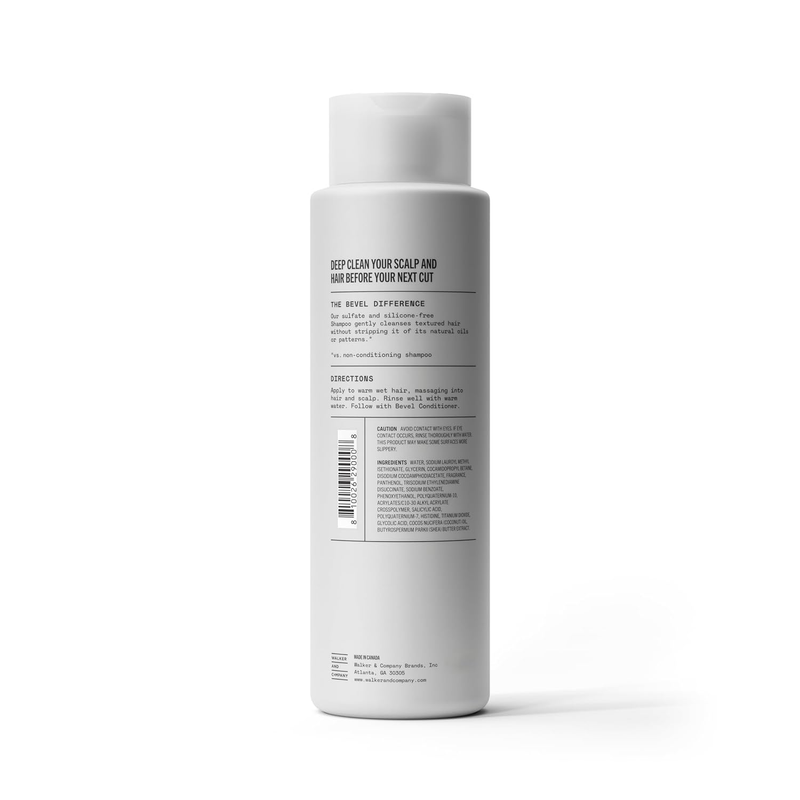 Shampoo for Men - Sulfate Free Shampoo for Textured Hair with Coconut Oil