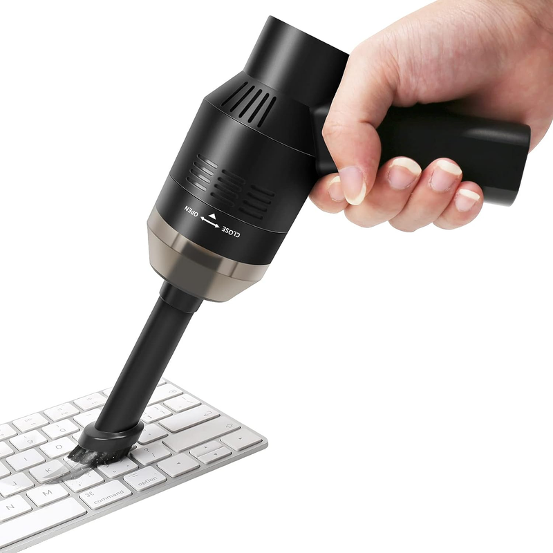 Upgraded Mini Keyboard Vacuum,Tiny Cordless Computer Vacuum Cleaner Electronics