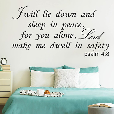 I Will Lie Down and Sleep in Peace for You Alone Lord Make Me Dwell in Safety Wa