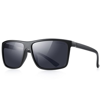 Rectangular Polarized Sports Sunglasses for Men Women Cycling Driving Fishing...