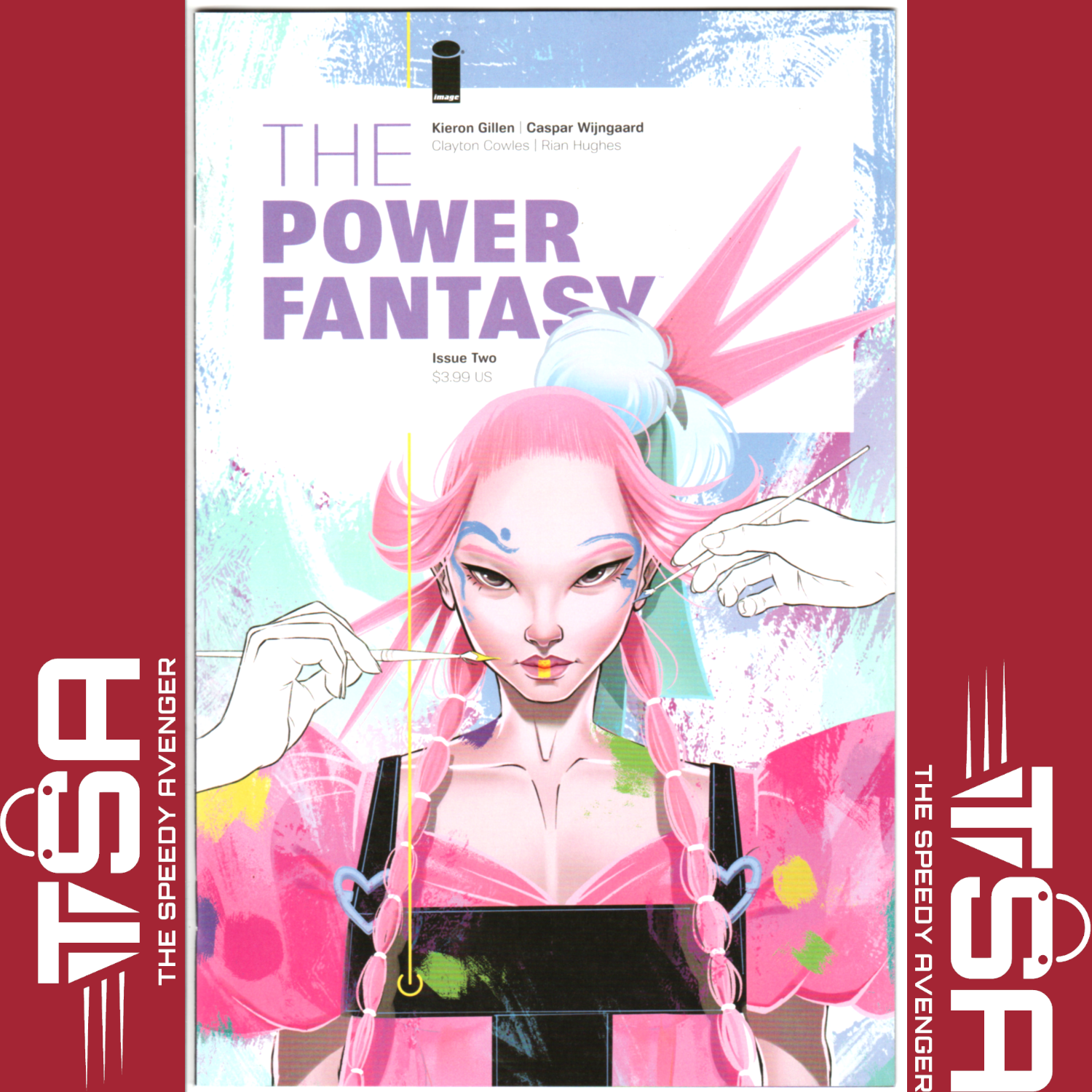 THE POWER FANTASY #2 Sweeney Boo Variant 2024 Image Comics Gillen Wijngaard