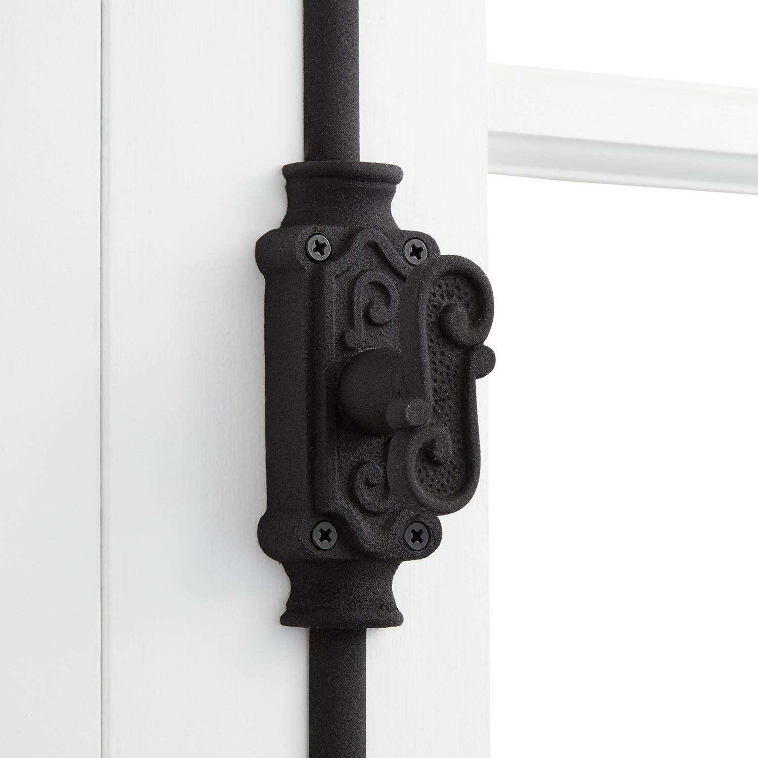 Signature Hardware 942092 Bromley Iron Cremone Bolt for 6' Windows