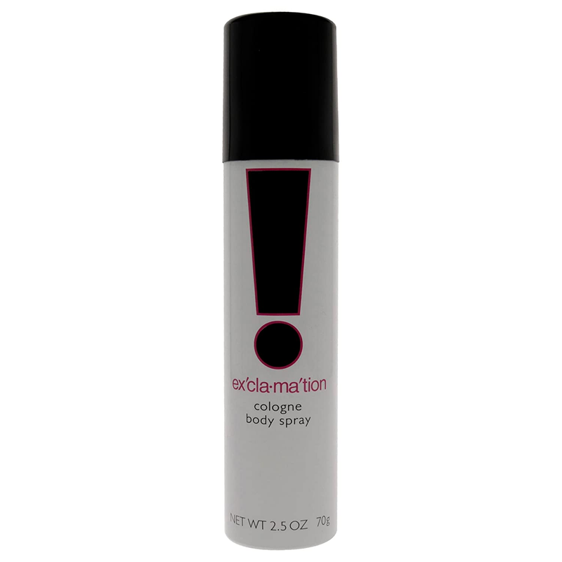 Exclamation Cologne Spray, Vegan Formula, Body Spray, Floral