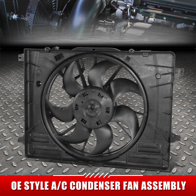 Для 18-23 Genesis G70 Stinger 3,3-литровый Вентилятор охлаждения конденсатора кондиционера OE в сборе