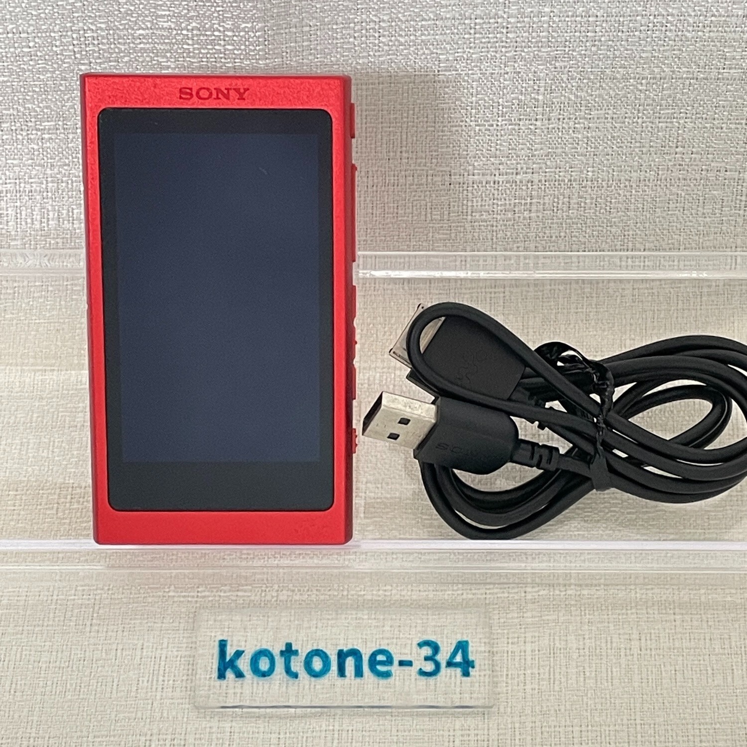 Sony Walkman NW-A35 High-Resolution Audio Red 16GB USED