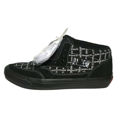 Pre-owned Vans Half Cab Supreme Grid Black In Black/black
