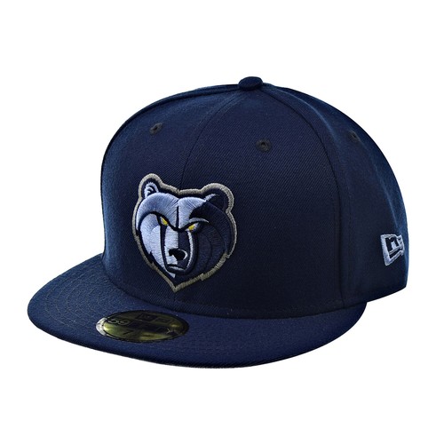 

Мужская приталенная шляпа New Era Memphis Grizzlies 59Fifty синяя, Синий