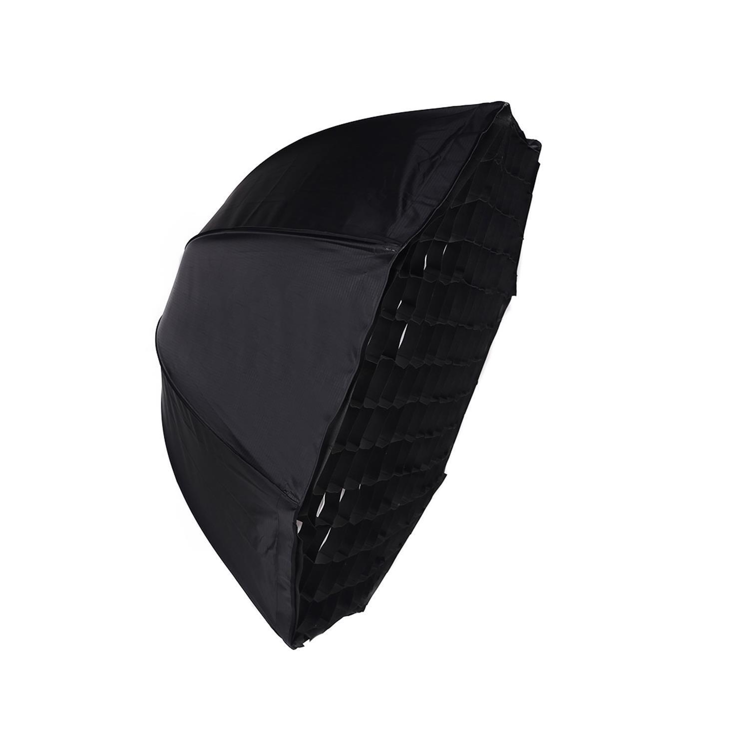 NICEFOTO faltbare Oktagon Softbox 120cm mit Blitzhalter für Systemblitz