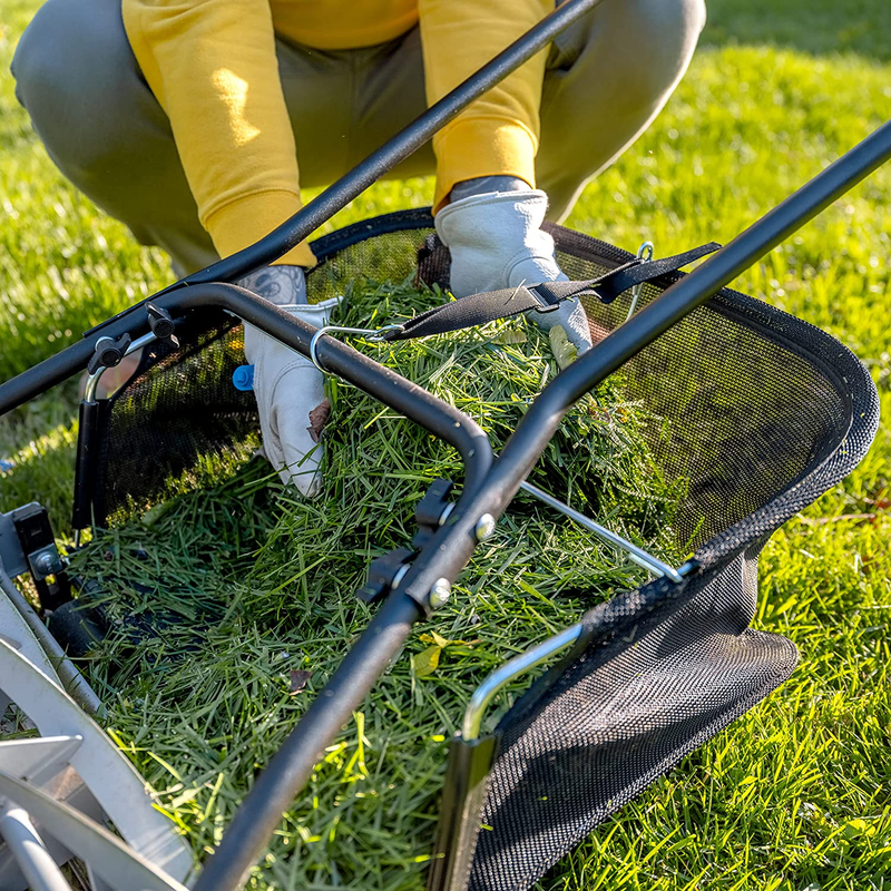 GC91820 18-Inch/20-Inch Reel Lawn Mower Grass Catcher, Black