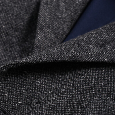 Pre-owned D'avenza Gray Woven Donegal Tweed Wool 'voyager Sartorial Jacket' 40r Sport Coat