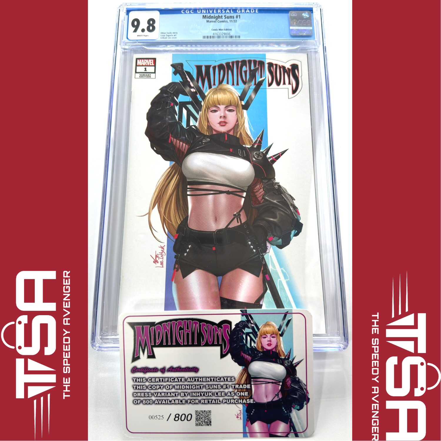 MIDNIGHT SUNS #1 InHyuk Lee Magik Trade Variant Limited 600 CGC 9.8 Marvel