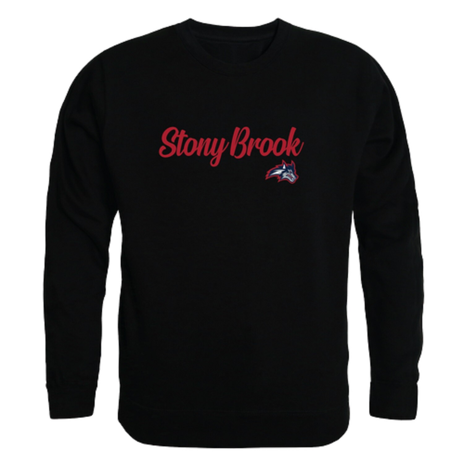 Stony Brook University Seawolves SBU Script Crewneck Sweatshirt Sweater