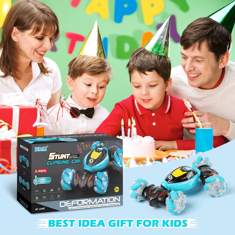 RC Cars Gesture Sensing Stunt Car - Best Gifts for Boys 6-12 Year Old 360&deg; Rotat