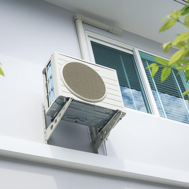 Air Conditioner Line Cover Kit, Decorative PVC Line Cover Kit for Mini Split Air