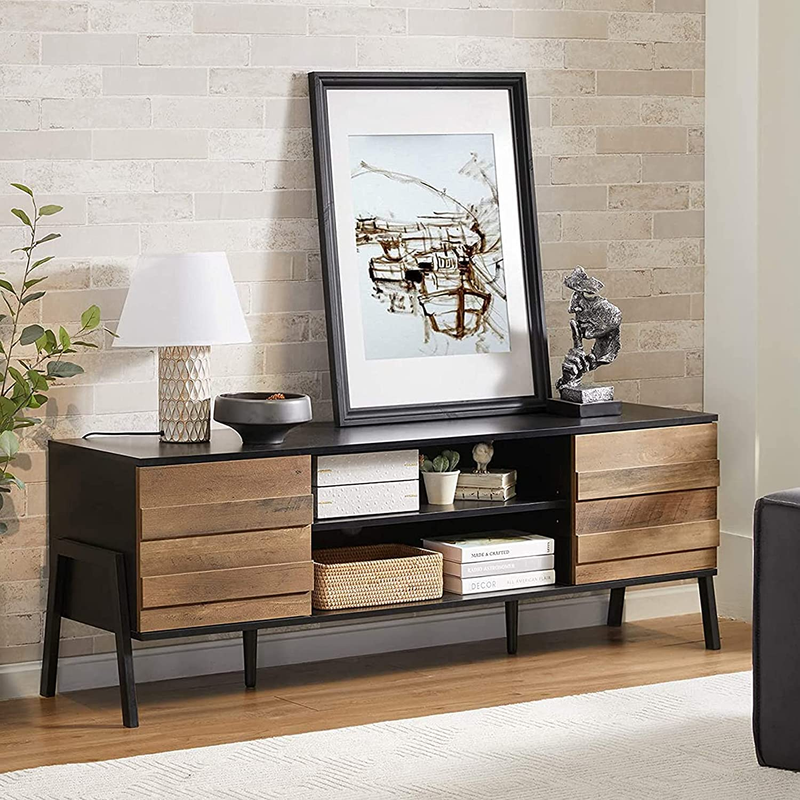 For 65 Inch Flat Screen Wood Tv Table Media Console