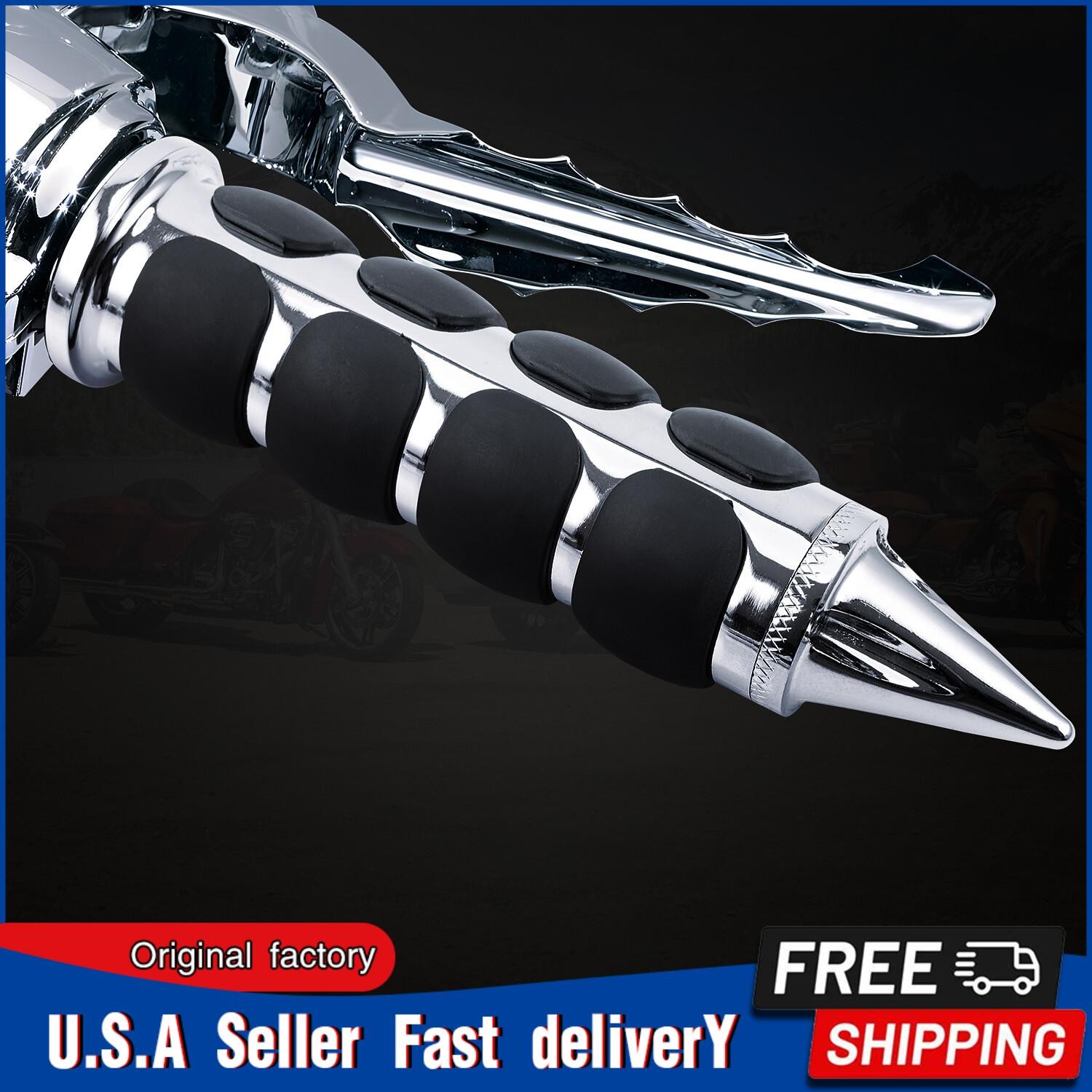 For Harley  Shadow ACE Aero Spirit 750 Motorcycle 1'' Handlebar Hand Grips