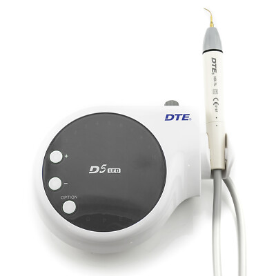 Woodpecker Dental DTE D5 LED Ultrasonic Piezo Scaler with Tips Cavitron Black